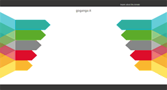Desktop Screenshot of goganga.it